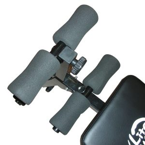 Скамья для пресса изогнутая Lite Weights LW-100 фото валиков