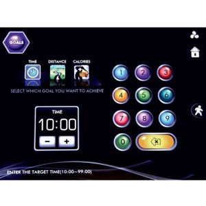 Spirit Fitness CT820 фото показаний монитора