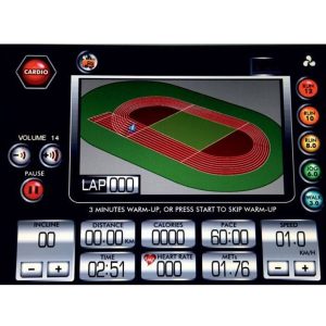 Spirit Fitness CT820 фото консоли монитора
