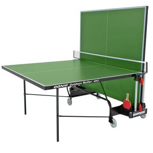 Теннисный стол Outdoor Roller 400 вариант одиночной игры фото