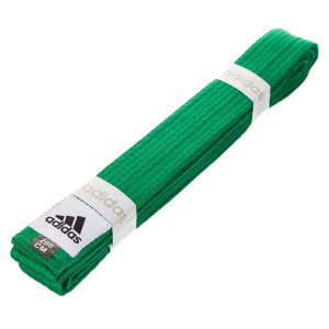 Пояс для единоборств Club adiB220 зеленый