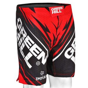 Шорты MMA IMMAF MMi-3922 красные