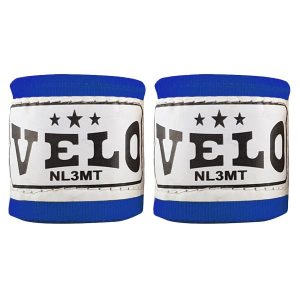 Бинты боксерские VELO 3м (хлопок) синие