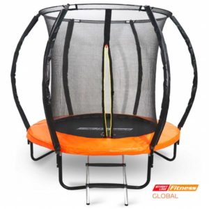 Батут 6FT-1,83м GLOBAL с сеткой (внутрь) и лестницей