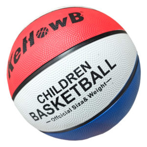 Мяч баскетбольный CHILDREN BASKETBALL KeH (сине-красный) р.5